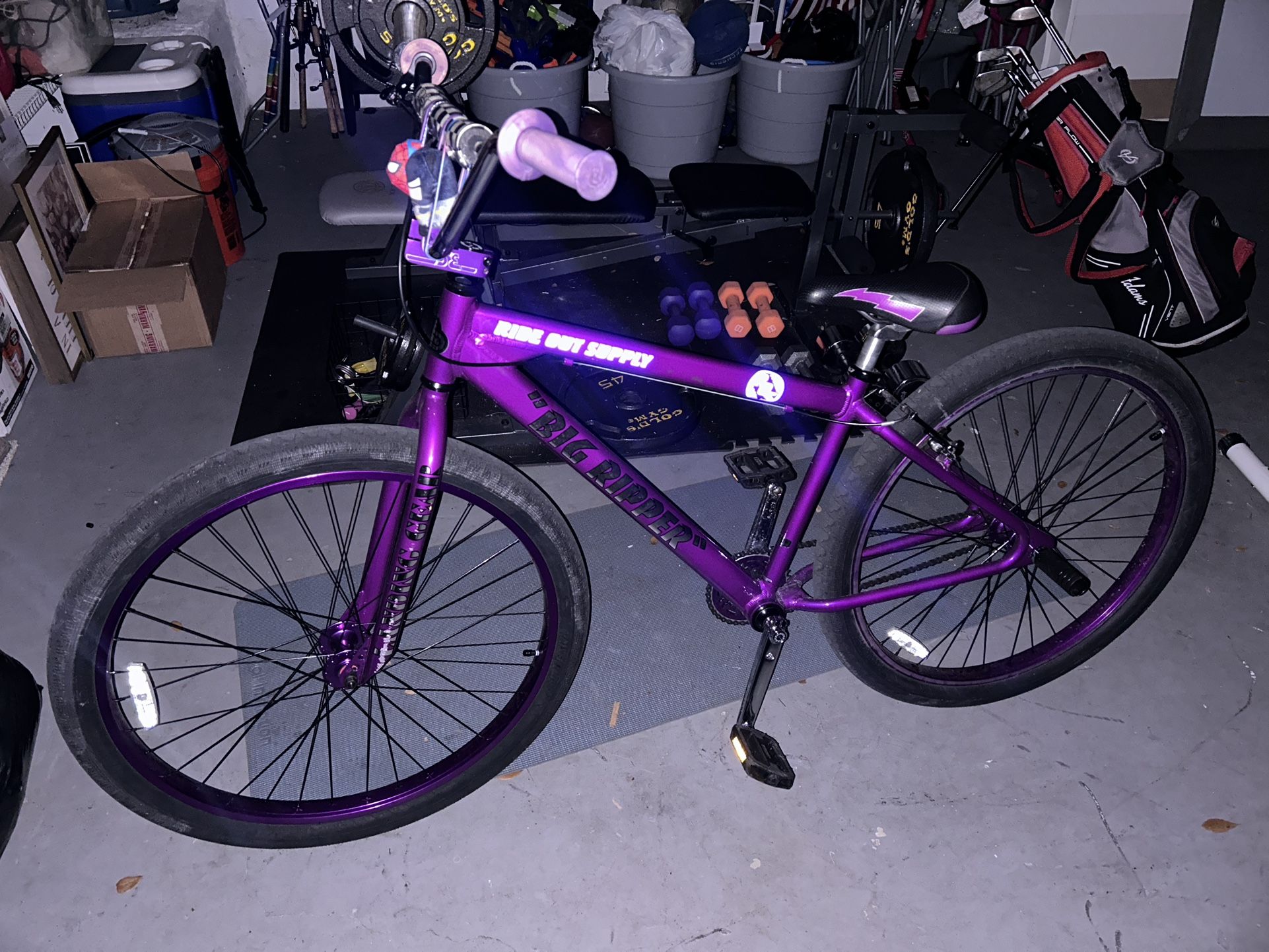 Big Ripper Purple Bike Rims Purple Rain Se Big Ripper 29 Purple