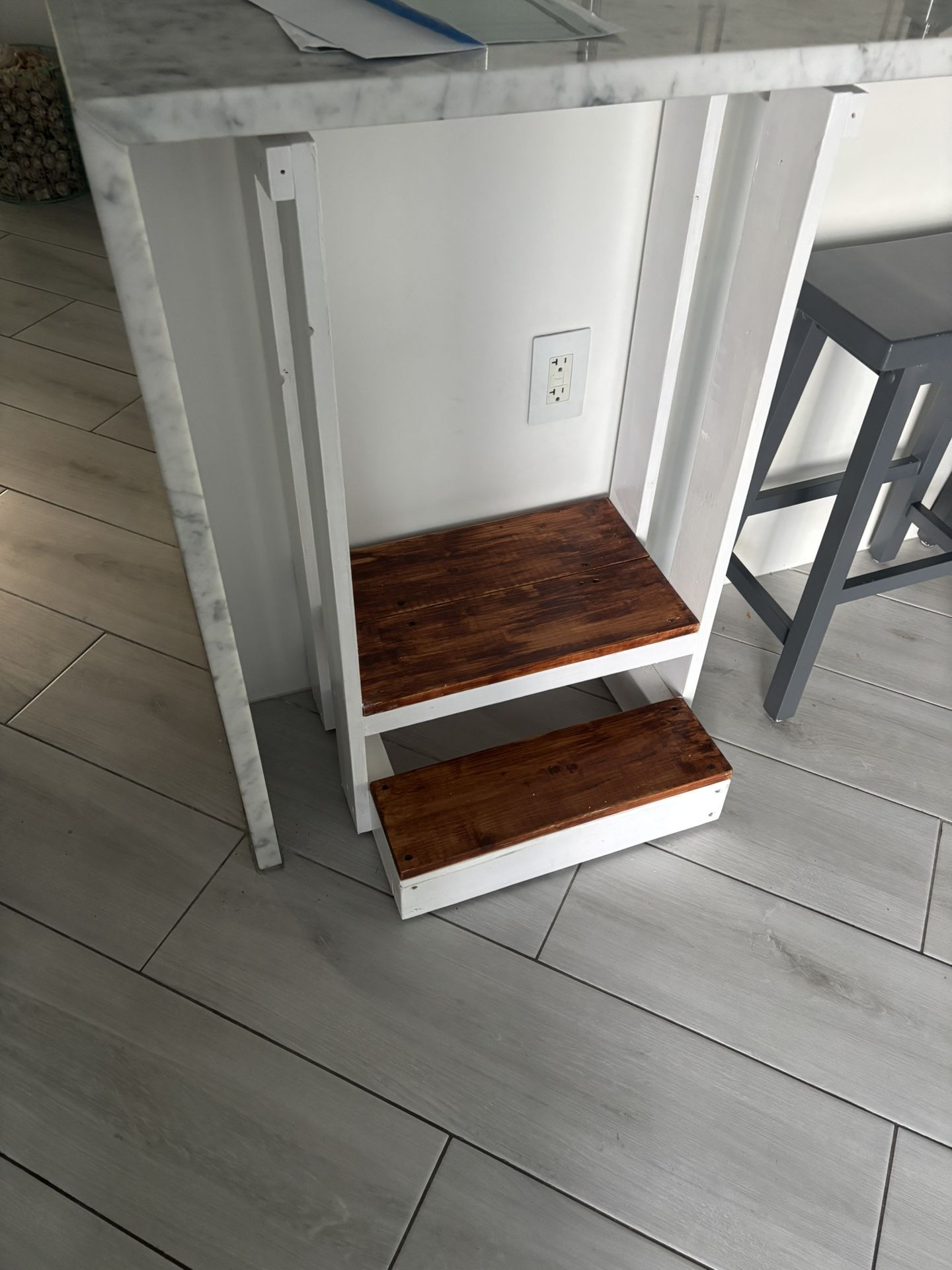 Toddler Step Stool Handmade