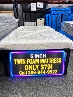 Twin Foam Mattress Sale