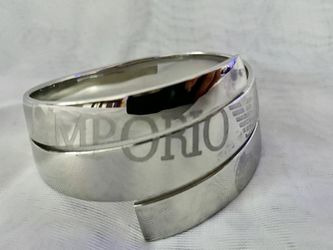 Emporio Armani Stainless Steel Bangle