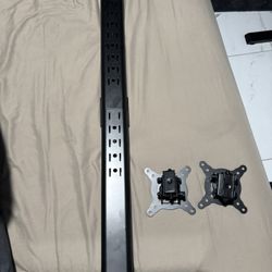 Dual Vertical Monitor Mount