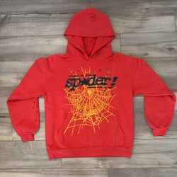 Sp5der Hoodie V2 Red