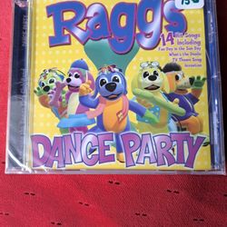 New! The Raggs PBS Kids Club Band Dance Party CD