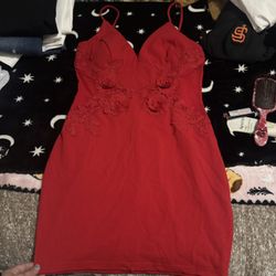Red Mini Dress 