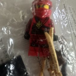 LEGO Ninjago Minifigure Kai (70595) (Genuine)  New sealed 