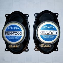 Kenwood KFC-463V, 4x6 speakers, 45 W