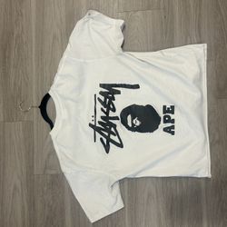 BAPE x STUSSY Tee 