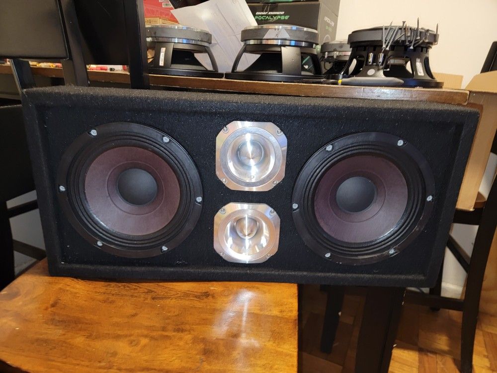 2100watts Max 8" Chuchero Box With 18 SOUND / EIGHTEEN SOUND LOUD SPEAKERS & AUDIOPIPE TWEETERS