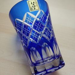 Edo Kiriko Fine Japanese Crystal Cut Glass Drinking Ware Beautiful Sake Cup Masterpiece Of Style Design And Craftsmanship Kagami