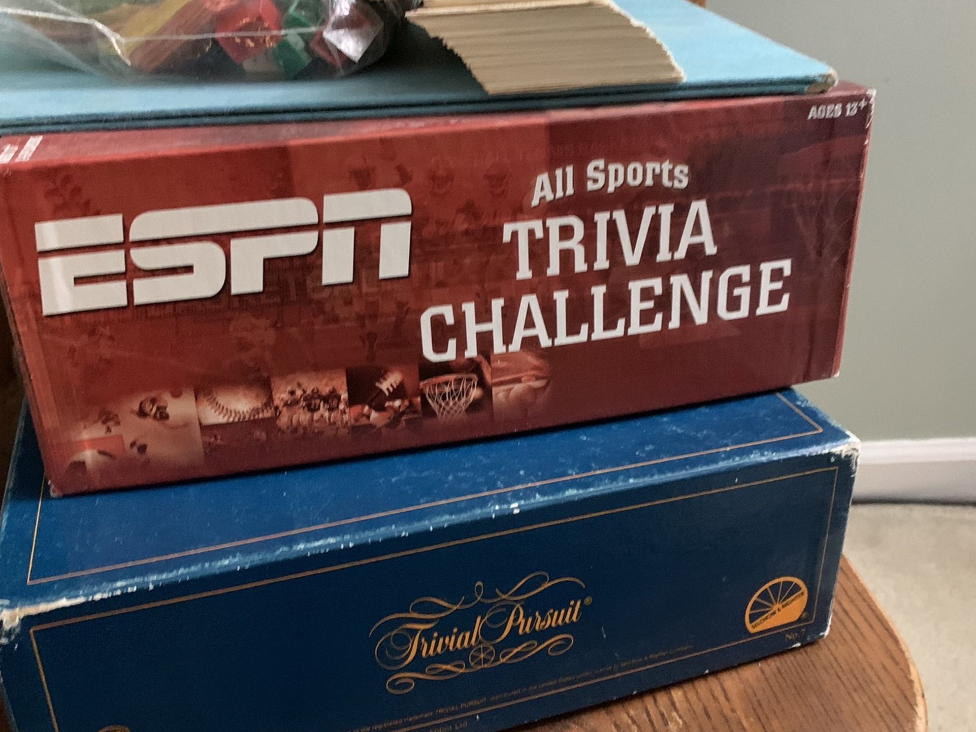 Monopoly, Trivial Pursuit And ESPN Trivia Challenge