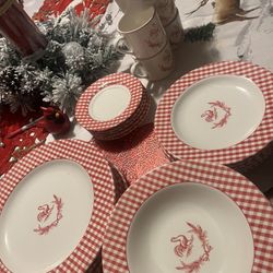Vajilla Navideña 🐓 