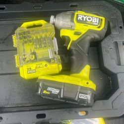 Ryobi Impact Gun/Drill 