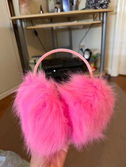 Halloween pink ear muffs