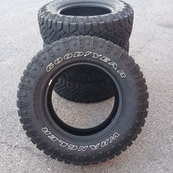 2023 ONLY TIRES LT 275/70/R18 TIRES GOODYEAR WRANGLER DURATRAC 99 % $ 899