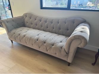 ✨ Tufted Sofa & Chaise Lounge Set - $650 OBO ✨