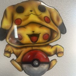 Pikachu Custom Art Piece