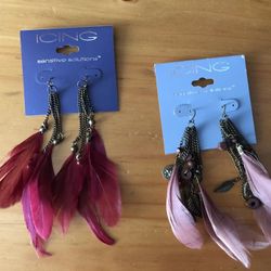 Feather Earrings