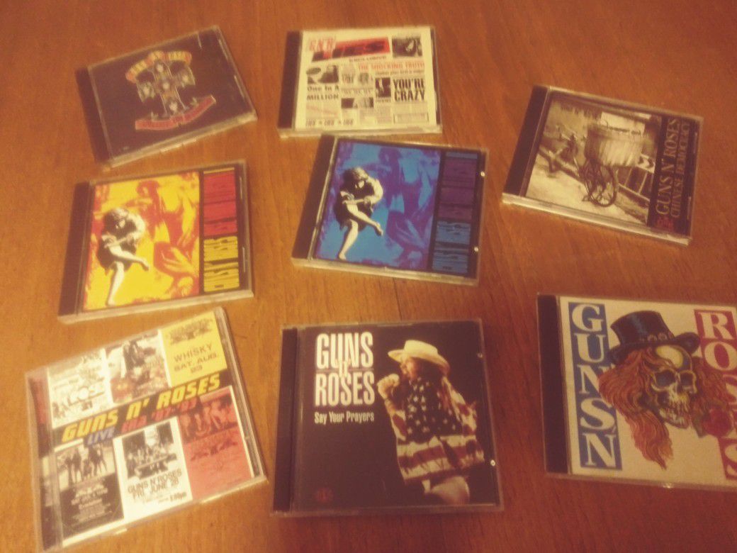 Guns n Roses CD collection