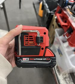 Milwaukee M18 Redline Battery And Toploader Inverter. 