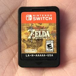 Nintendo Switch The Legend of Zelda Breath of The Wild