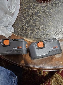 Ridgid battery's