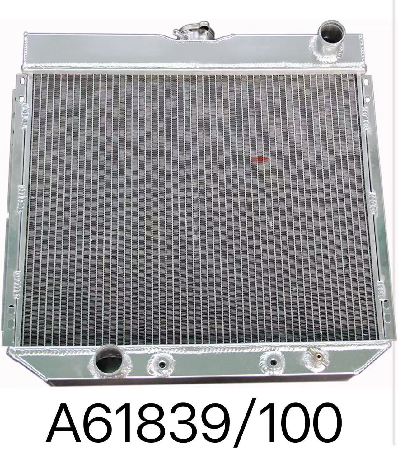 ZC339 3 Rows All Aluminum Radiator Fit 1(contact info removed) Mercury Comet Cougar 20" Core L6/V8