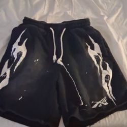 Hellstar Spiderweb Sports Logo Shorts