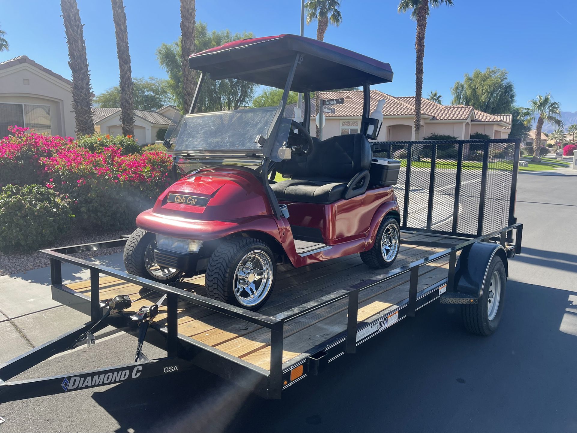 Golf Cart Trailer Deliveryand Hauling (pickup/dropoff) for Sale in La  Quinta, CA - OfferUp