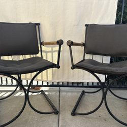 Pair MCM Cleo Baldwin X Frame 