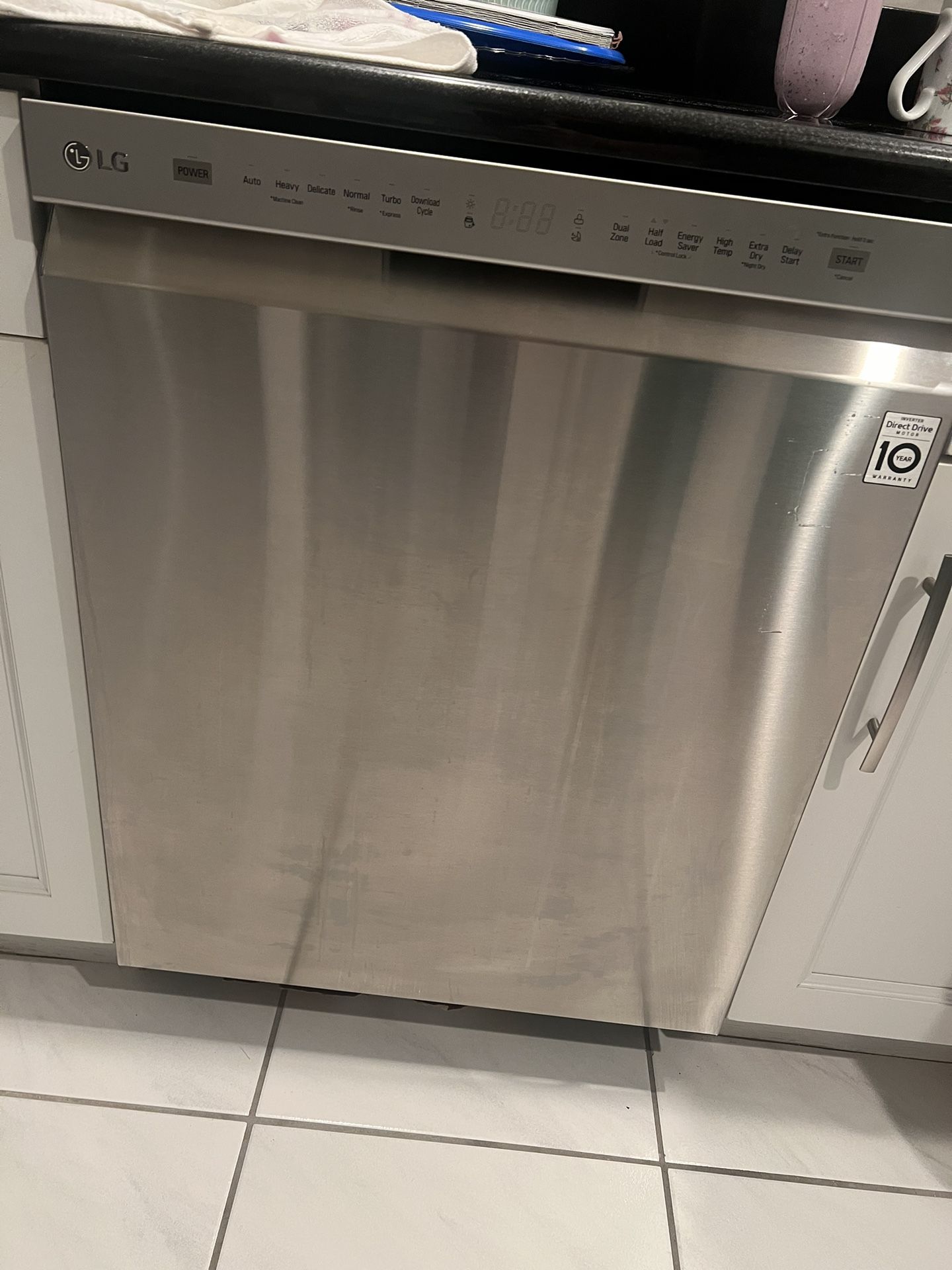 LG Dishwasher Stainless steel