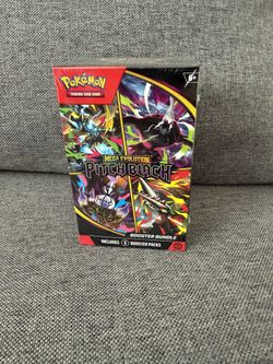 Pokemon TCG: Mega Evolution Pitch Black Booster Bundle Sealed (6 Packs Total)