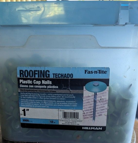 Plastic Cap Roofing Nails