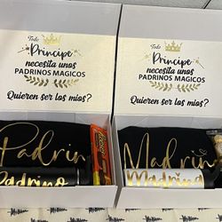 Personalized Box God Parents 