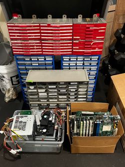 Scrapper or resellers treasure: E-waste, electronic parts, scrap gold, silver precious metal recovery