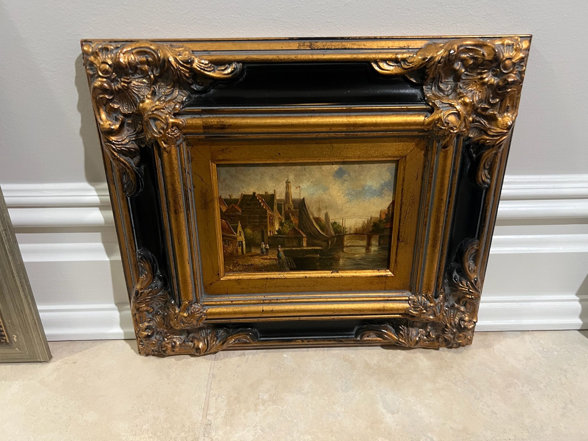 Beautifully Framed Landscape Art—Great Condition 13 x 15 Smoke free household