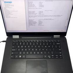 Touchscreen Dell XPS 15 9575 2-in-1 4k laptop I7 16GB 512GB