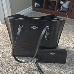 Coach Croc Mollie Tote