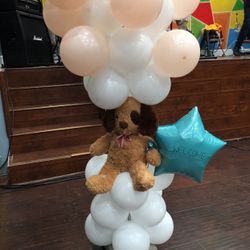 Teddy Bear Balloon Decoration 
