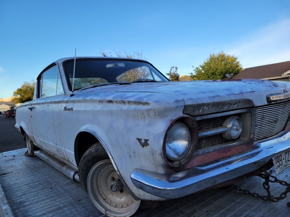 64 Plymouth Baracuda Needs Restoration