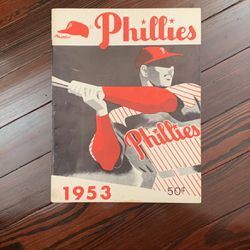 1953 Philadelphia Phillies Yearbook