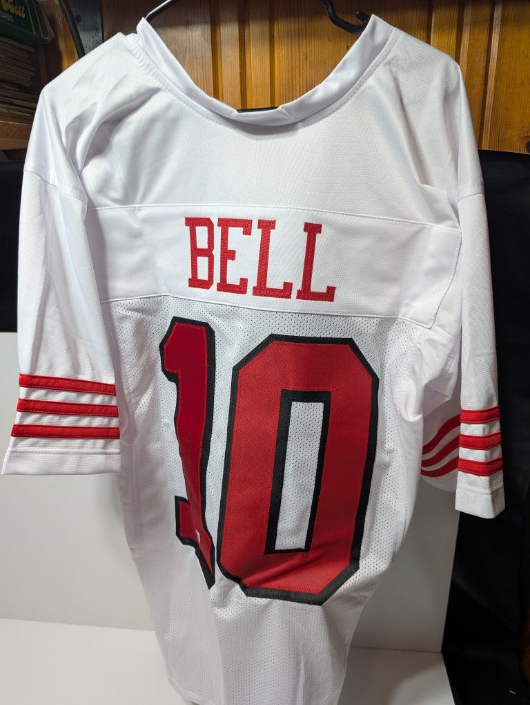 Ronnie Bell Autographed Signed XL Custom 49ers Jersey-Beckett Witnessed