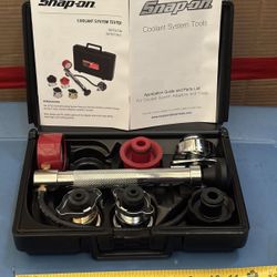 Snap-on Tools Cooling System Pressure Tester Kit New