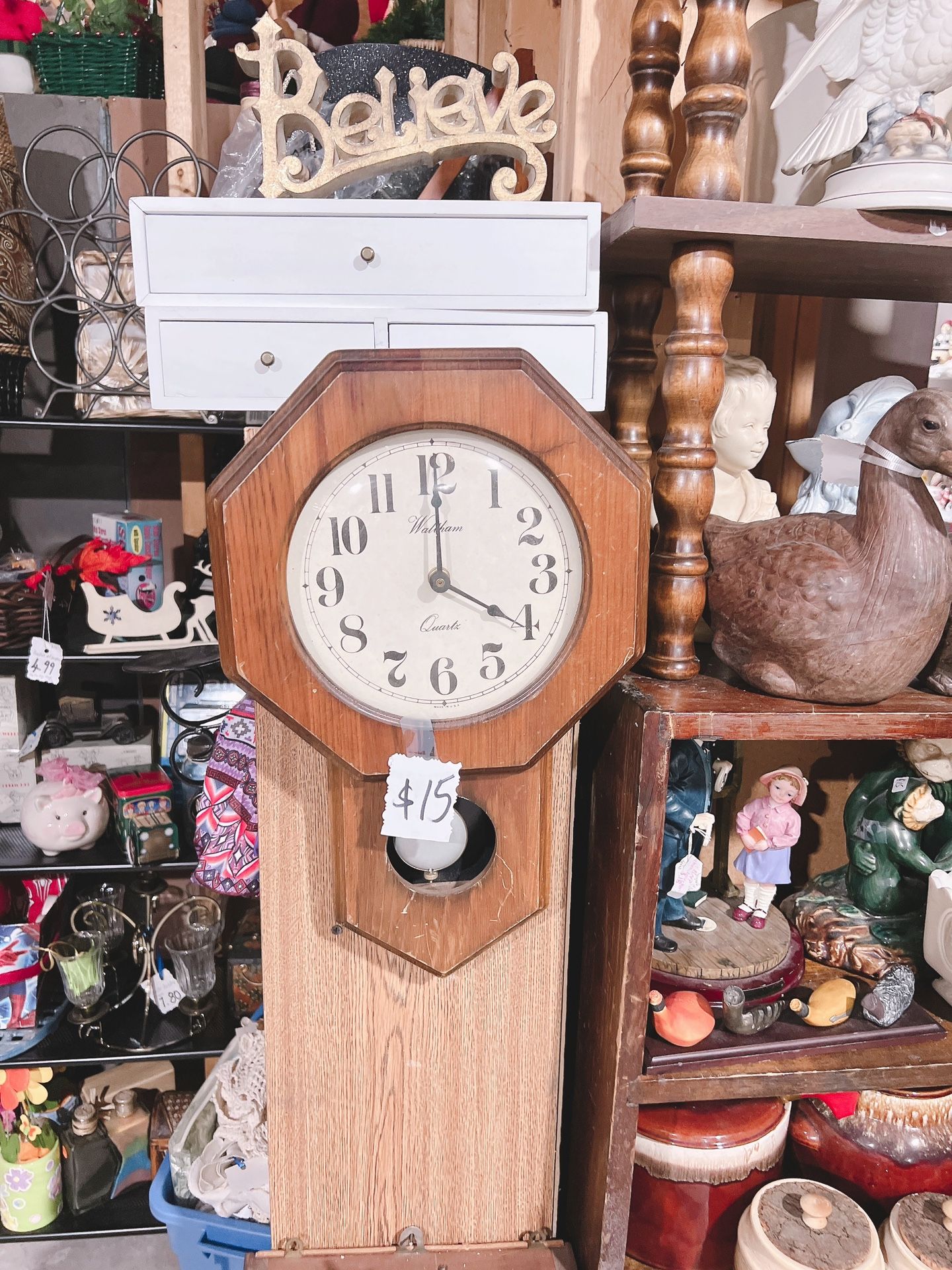 Antique Decorative Clock