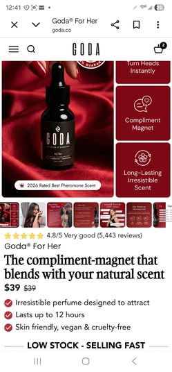 GODA Pheromone Oil Perfume!