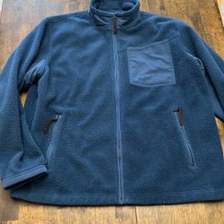 Mens Fleece Jacket Size XL