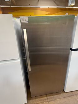 Whirlpool Stainless Steel Upright Freezer