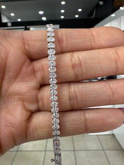 14k LAB Diamond Bracelet