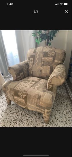 Upholstered Accent Armchair