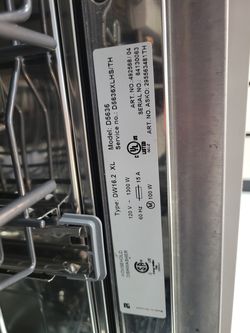 Asko dishwasher