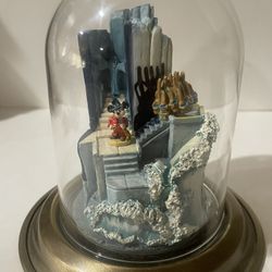 DISNEY 1990 FANTASIA LIVING BROOMS SORCERER MICKEY OLSZEWSKI GOEBEL DOME FIGURE